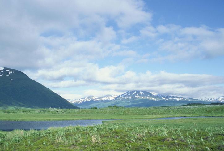 Аляска, пейзажи, пейзаж
