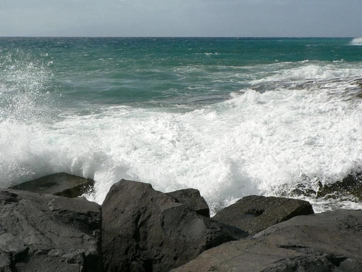 waves, breaking, ocean, coast