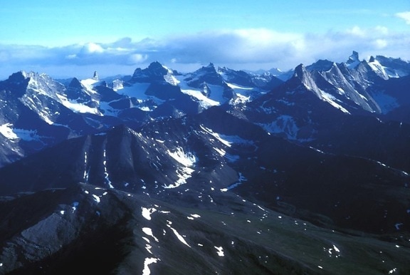 arrigetch, 山峰, 盖茨, 北极, 国家公园, 保护区, 阿拉斯加