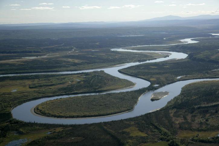 alatna, Koyukuk, Râul, confluenţa, Allakaket