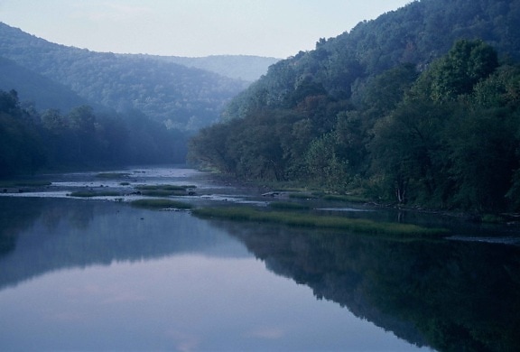 グリーンブライアー、川、西、バージニア州