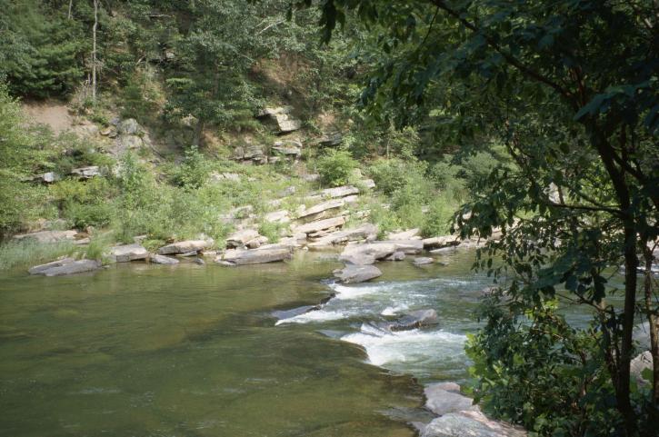 ผ่าน maury แม่น้ำ Goshen