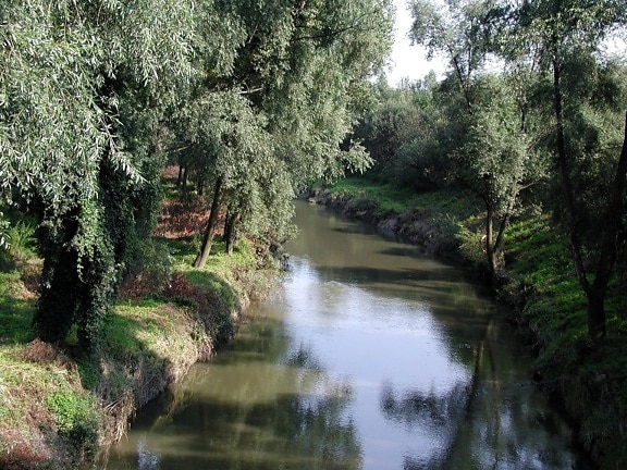 river, landscape, nature