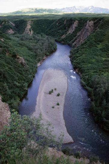 river, sandbar