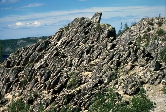 basalto, roccia, formazione, Bettles