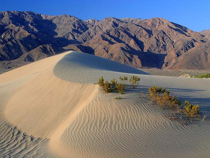 Смъртта долина, пясък, дюните