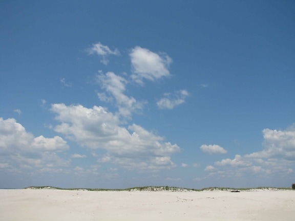 sand, dunes, sky