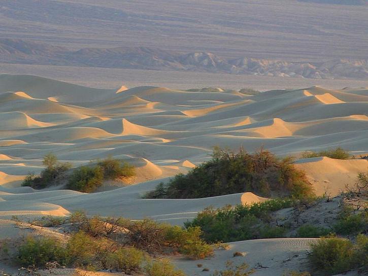 areia, dunas, desertos, morte, vale