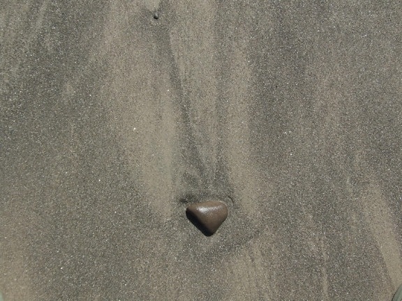 sable, plage, pierre