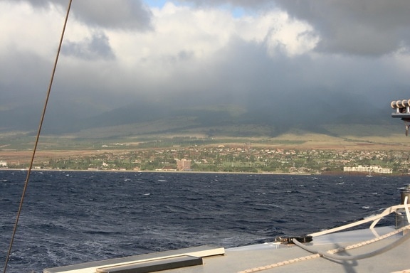 chmury, Maui
