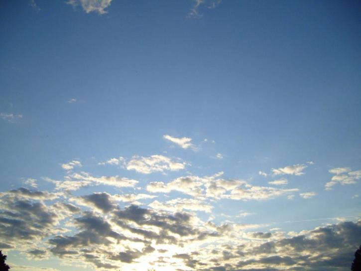 céu, nuvens, paisagem