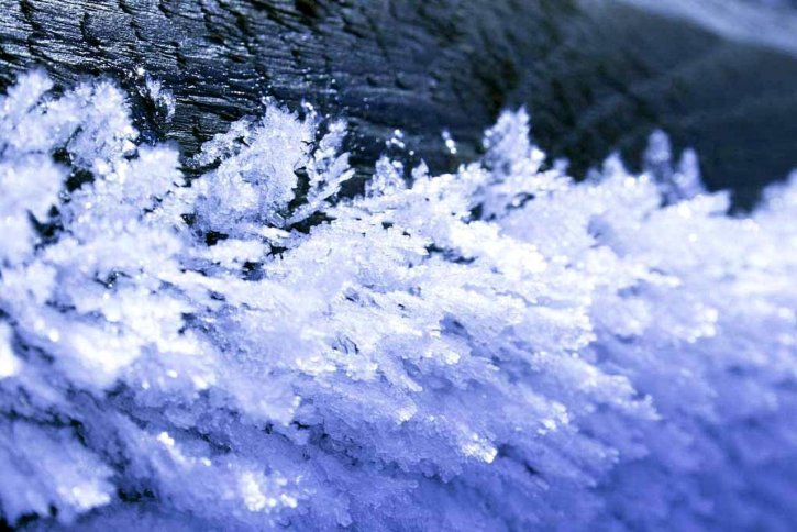 Frost, tuyết, cao, chi tiết, vĩ mô