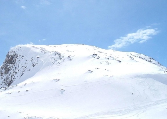 ski, alpes, neige