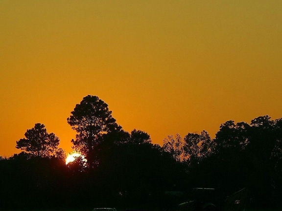 soluppgång, Louisiana