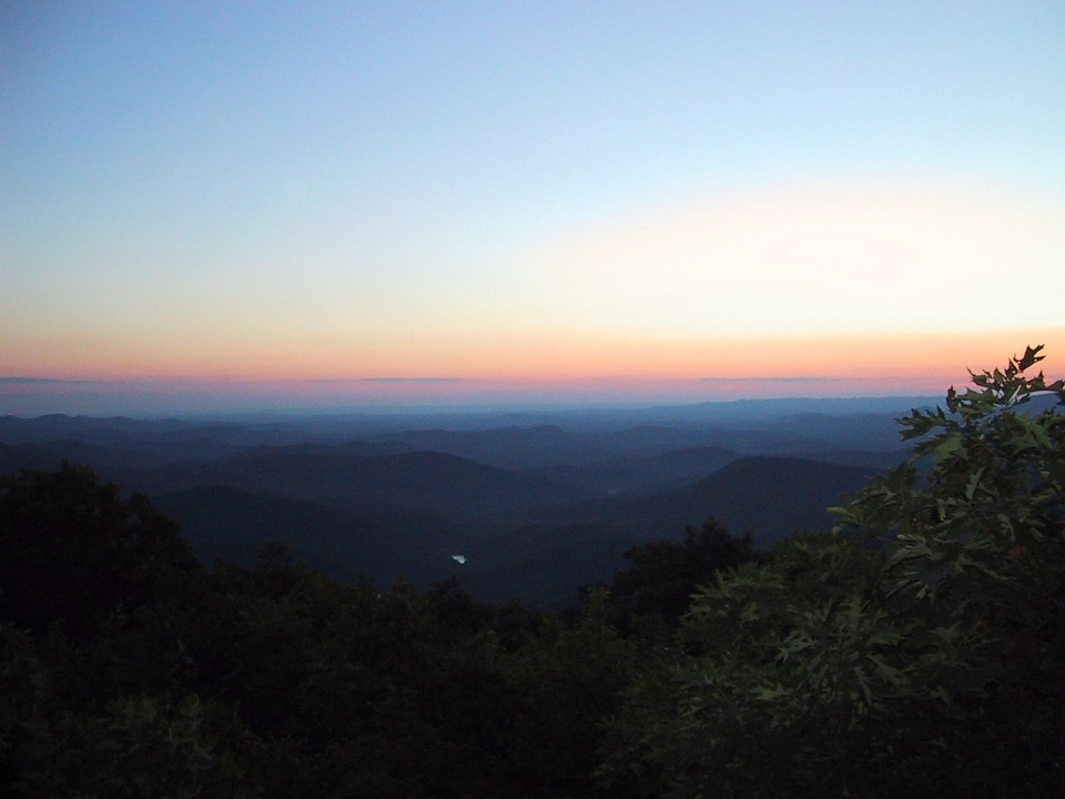 Free picture: sunset, overlook