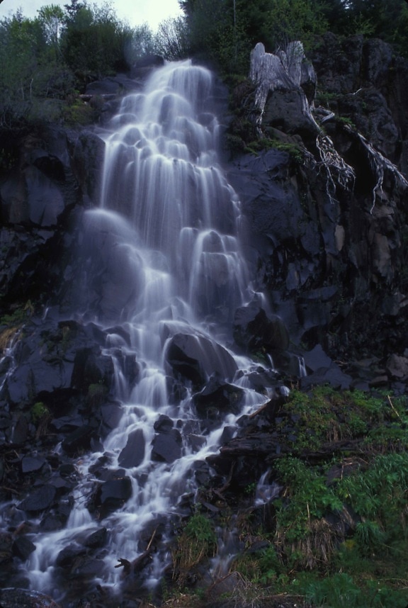 waterval, west, centraal, Oregon