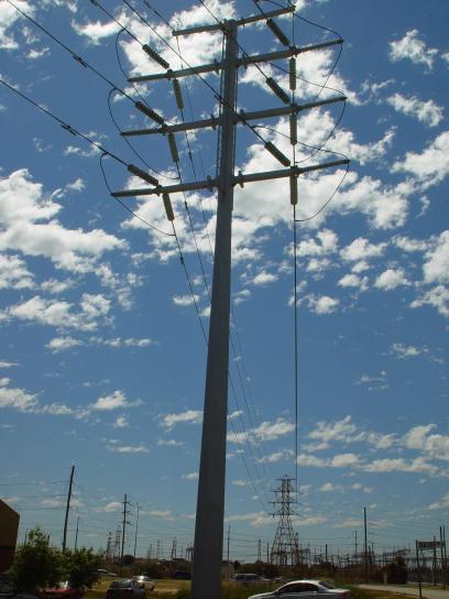 660Kv, высокий, напряжение, башня, Малага, Западная, Австралия