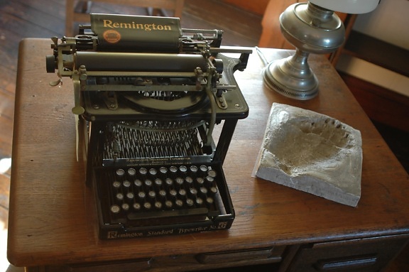 antikk, Remington, skrivemaskin