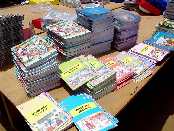 new, textbooks, written, Senegal, Senegalese, students