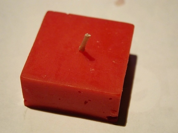 red, candle, object