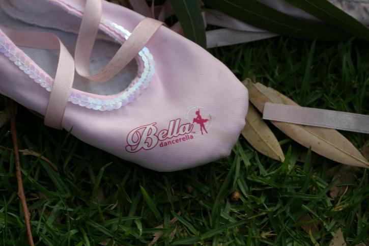 child, ballet shoes, slipper