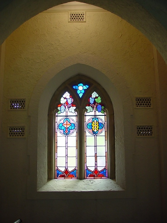 iglesia, ventana