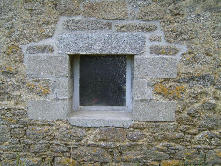 granit, mur, fenêtre