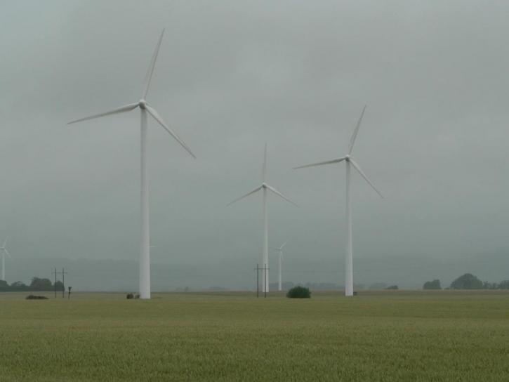 wind turbines, electricity, generators