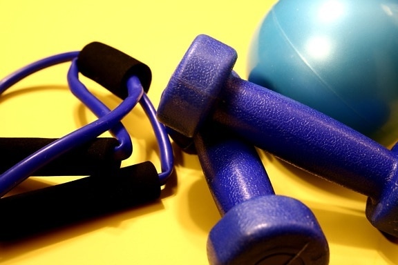 exercise, equipment, turquoise, rubber, ball