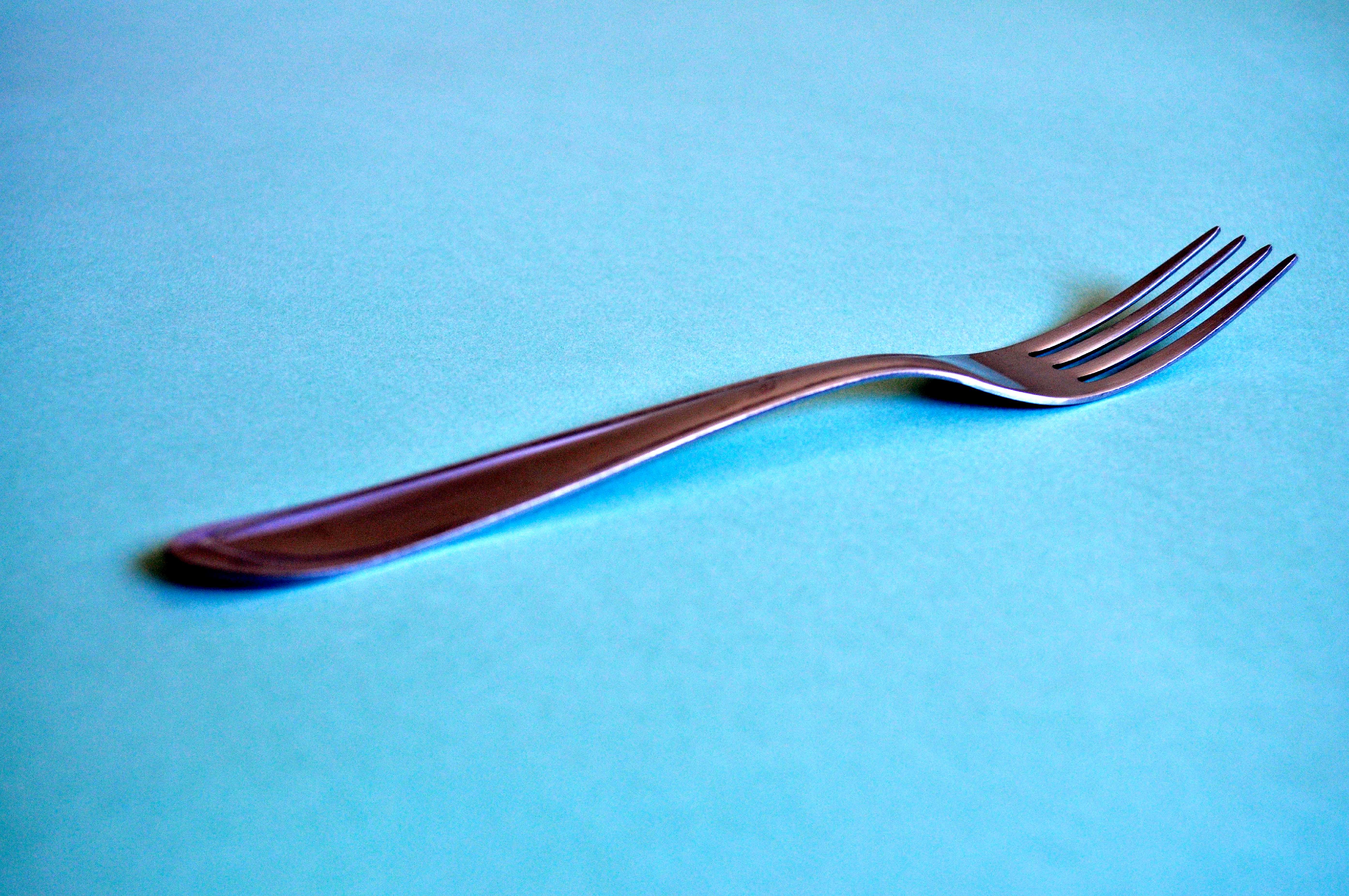 fork on the table