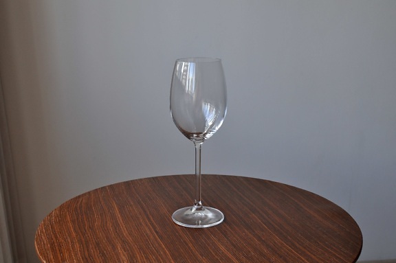 wijnstokken, glas, beker, wit, tabel