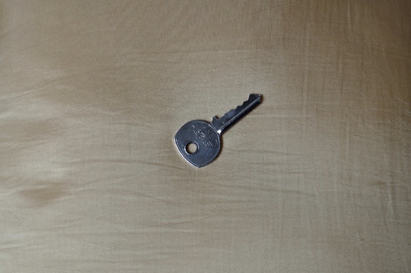 metal, key, locking