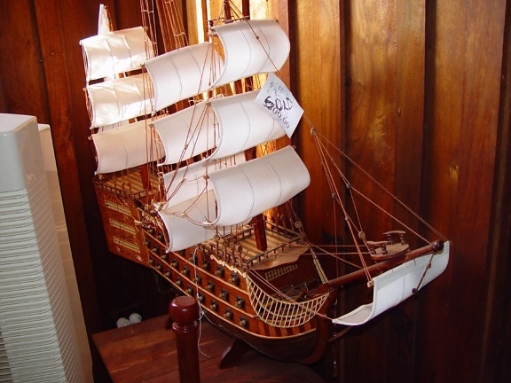 model, sailing, ship