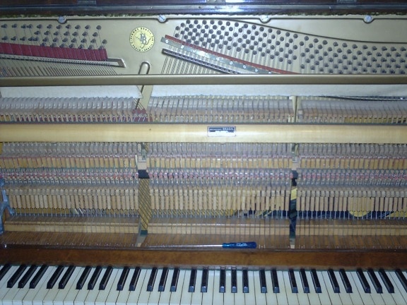 klavír, nástroj