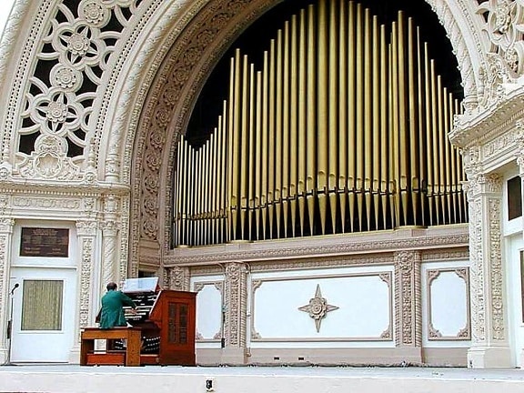 tuyau, orgue, Spreckels