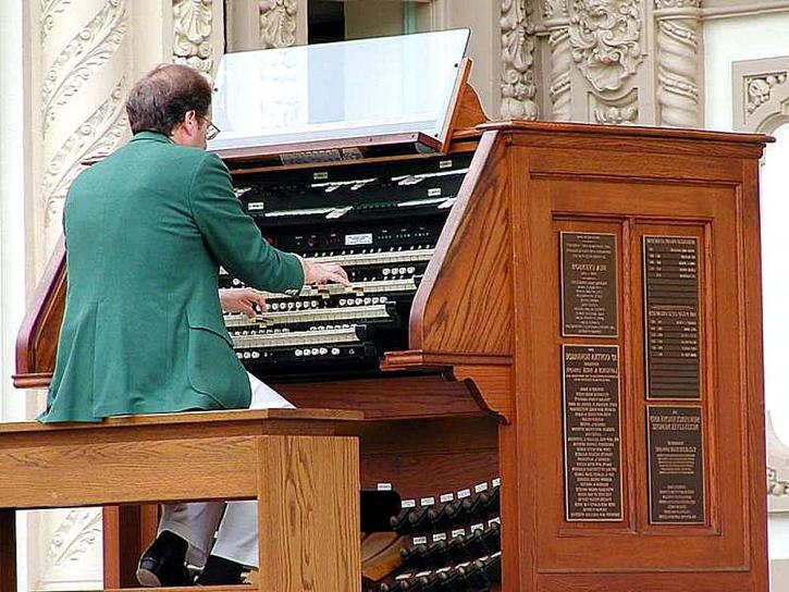 spela, orgel, instrument
