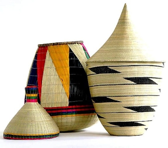 amostra, cestas, artesanato, design africano,