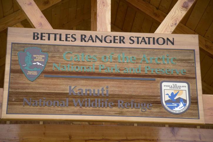 Zeichen, aus Holz, Pappe, bettles, Ranger, Station