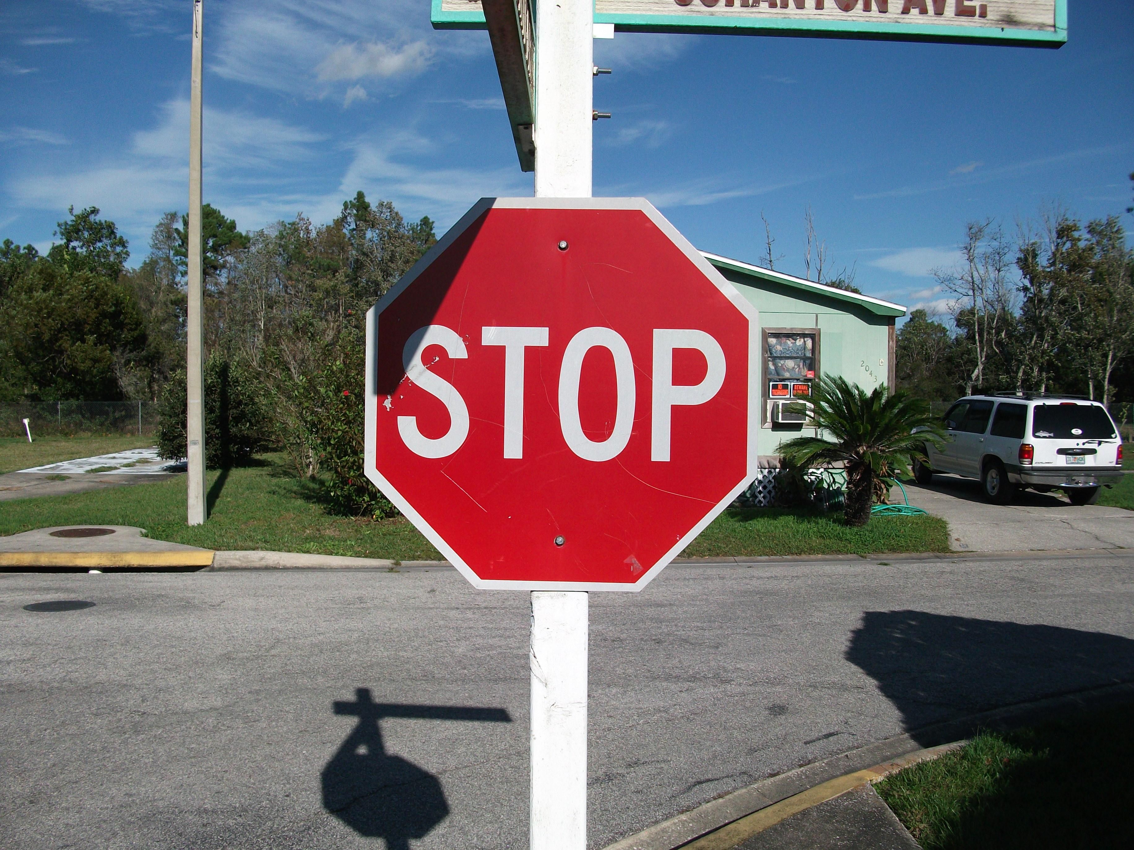 Free picture: stop, sign