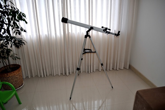 teleskop, soba