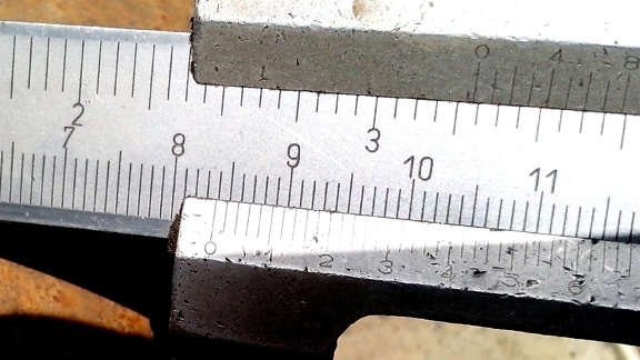 metal, ruler, precise measurement