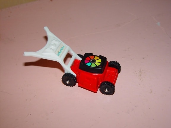 toy, lawnmower