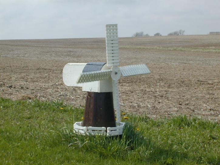 windmill, field