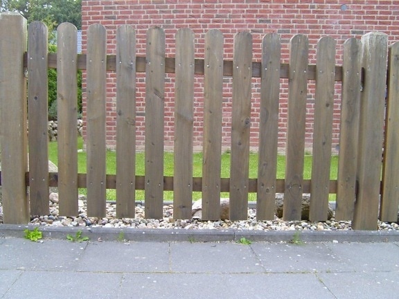 legno, recinzione