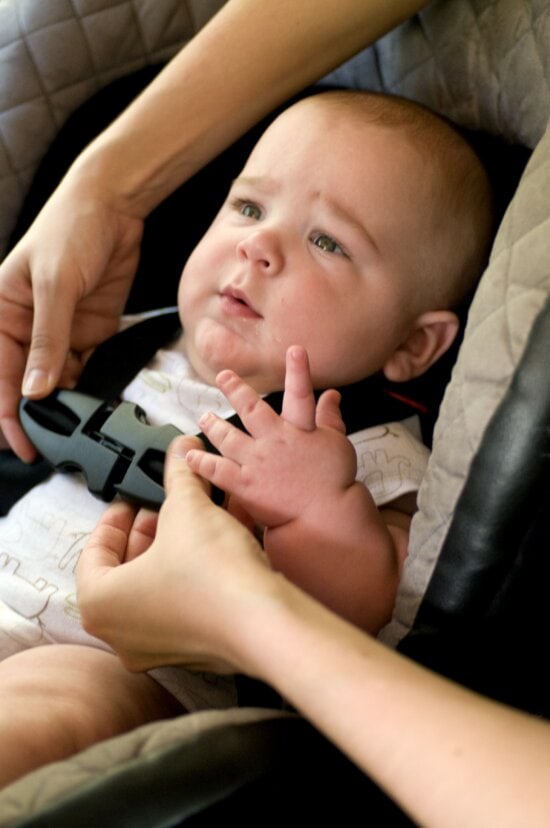 adjusting, child, fit, seat, ensuring, babys, safety, comfort