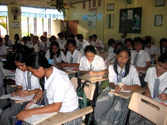 Eğitim, programı, Filipinler, büyük ölçüde, eğitim, seviye, öğrenciler