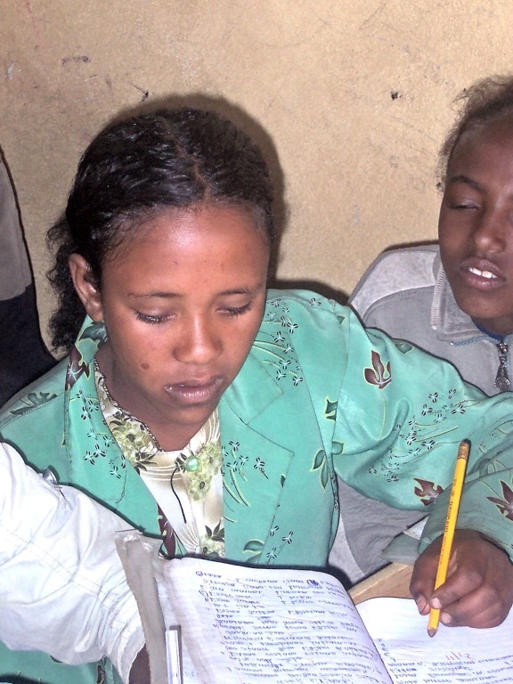 Ефіопія, дівчинки, освіта