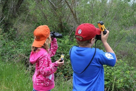 youth, participate, docent, led, hike, featuring, wildlife, viewing