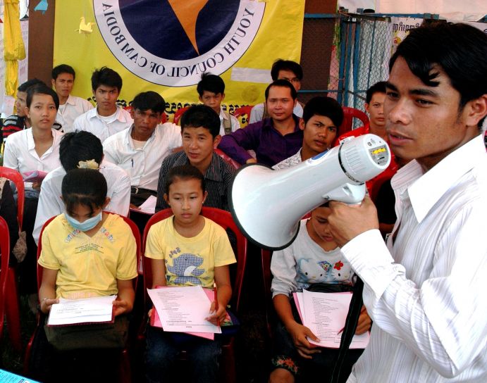 축제, 캄보디아, 학생 참여