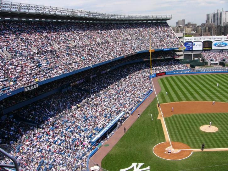 Yankees, stadyum, kalabalık